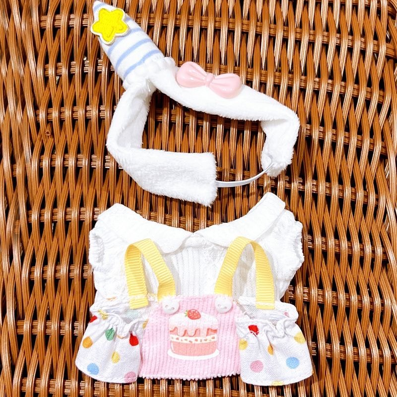Adorable Labubu Doll Cake Dress Set – Whimsical 17cm Party Outfit for Collectors - Image 6