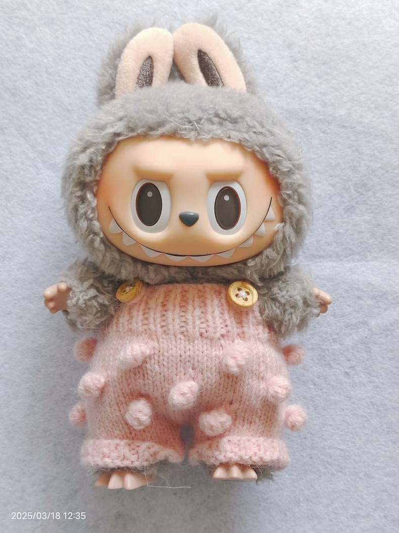Charming Labubu Outfit: Soft Knit & Plush Design for Collectors & Kids – Perfect Gift & Daily Wear - Image 1