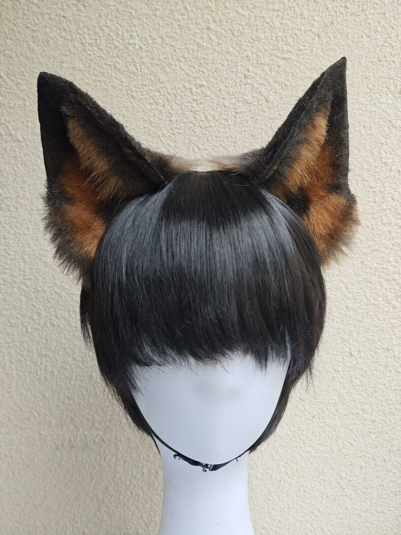 Handmade German Shepherd Plush Ears – Realistic & Stylish - Image 3