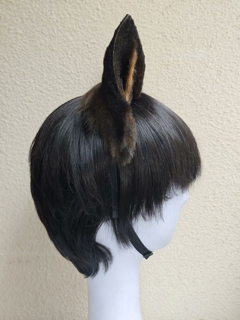 Handmade German Shepherd Plush Ears – Realistic & Stylish - Image 4