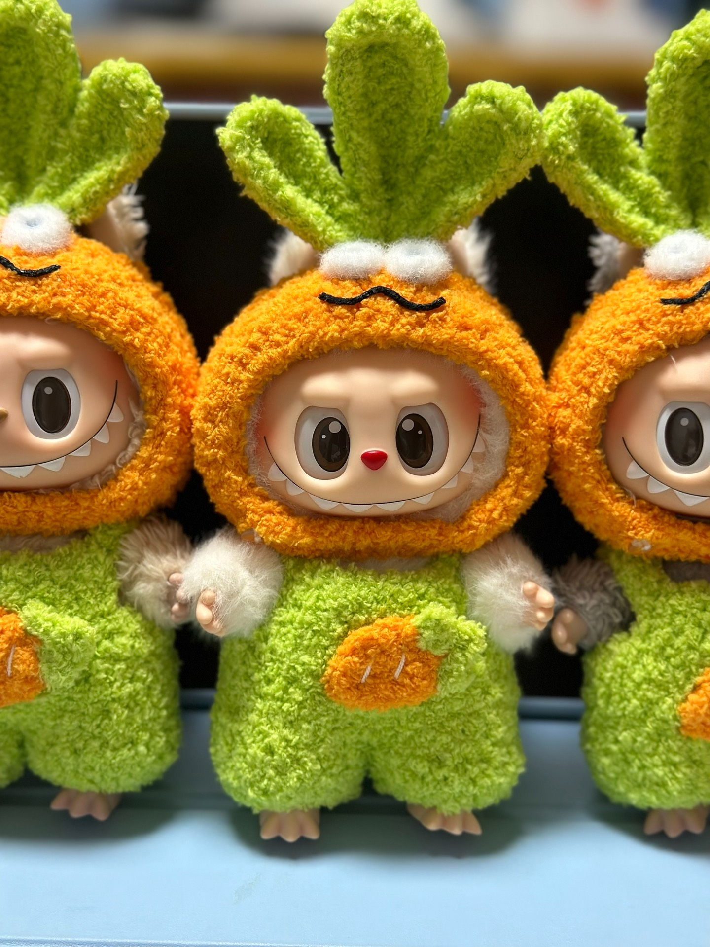 Whimsical Carrot Labubu Doll – Vibrant Plush Collectible for Fun & Play - Image 1
