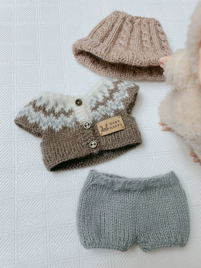 Handcrafted Labubu Doll Outfit – Cozy Sweater, Snug Pants & Charming Hat – Premium Collectible - Image 2