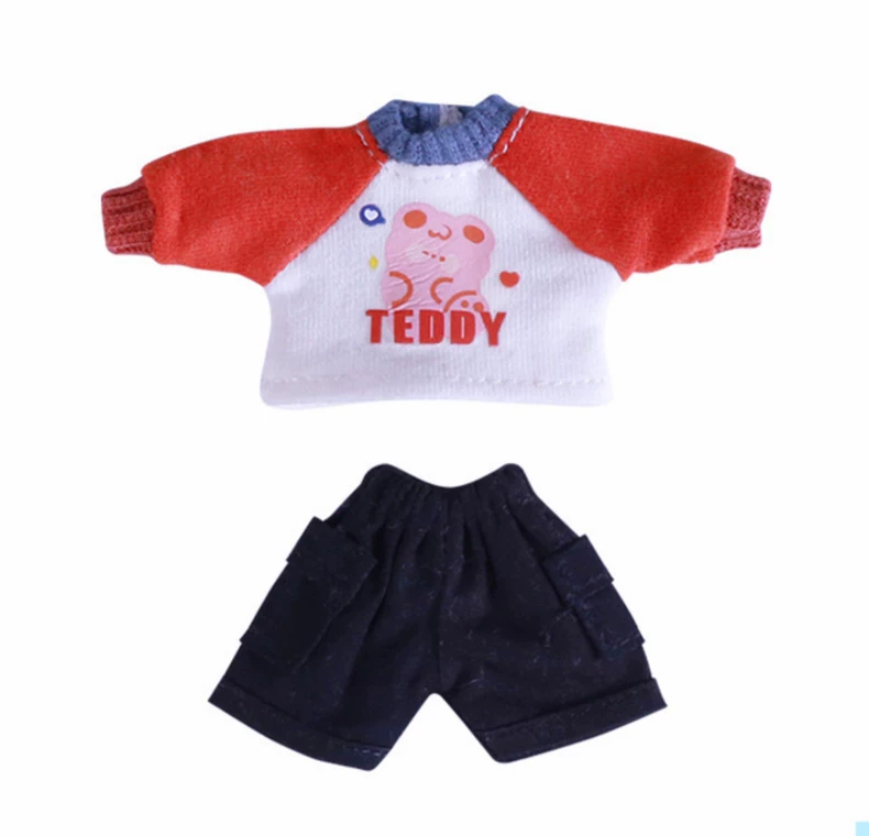 Stylish OB11 Doll Hoodie & Shorts Set – Cozy, Durable & Pose-Ready for Collectors - Image 8