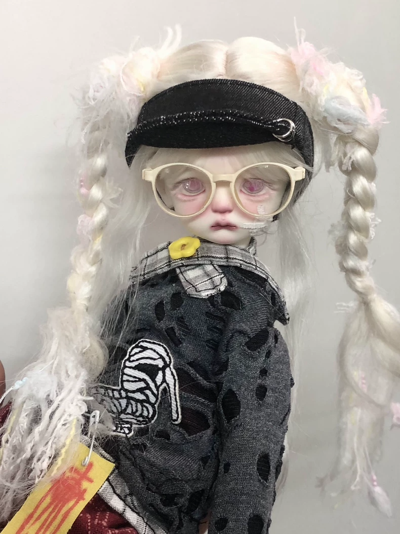 Handmade Home Alone Zombie Outfit for Blythe Dolls OB22 OB24 - Gothic Plaid Set - Image 4