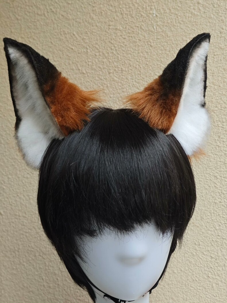 Luxury Realistic Fox Ears Cosplay Costume Accessory - Image 5
