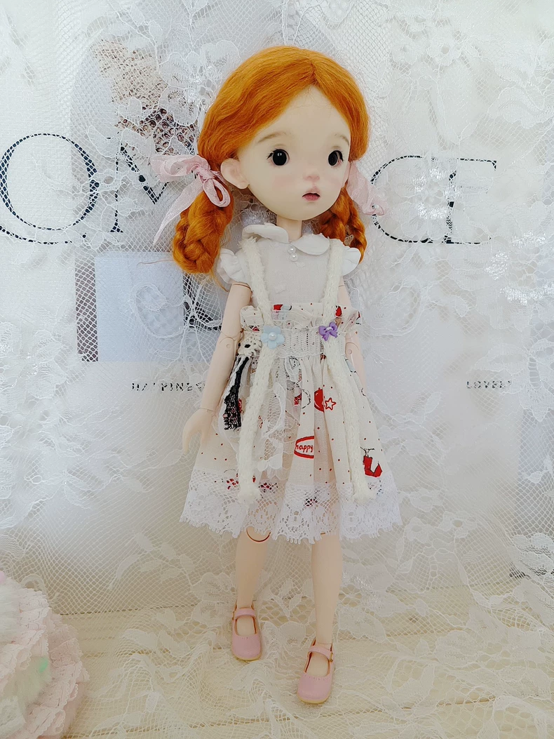 Charming BLYTHE Doll Lace Dress – Elegant & Playful Outfit for Collectors - Image 5