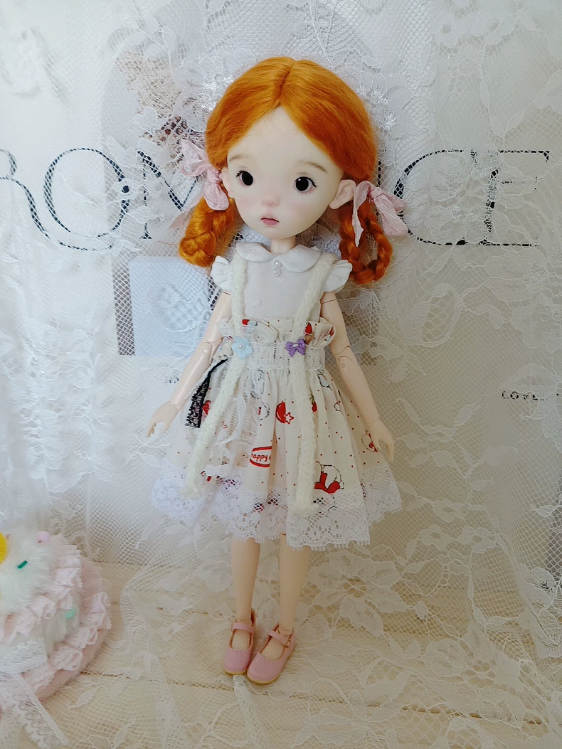 Charming BLYTHE Doll Lace Dress – Elegant & Playful Outfit for Collectors - Image 6