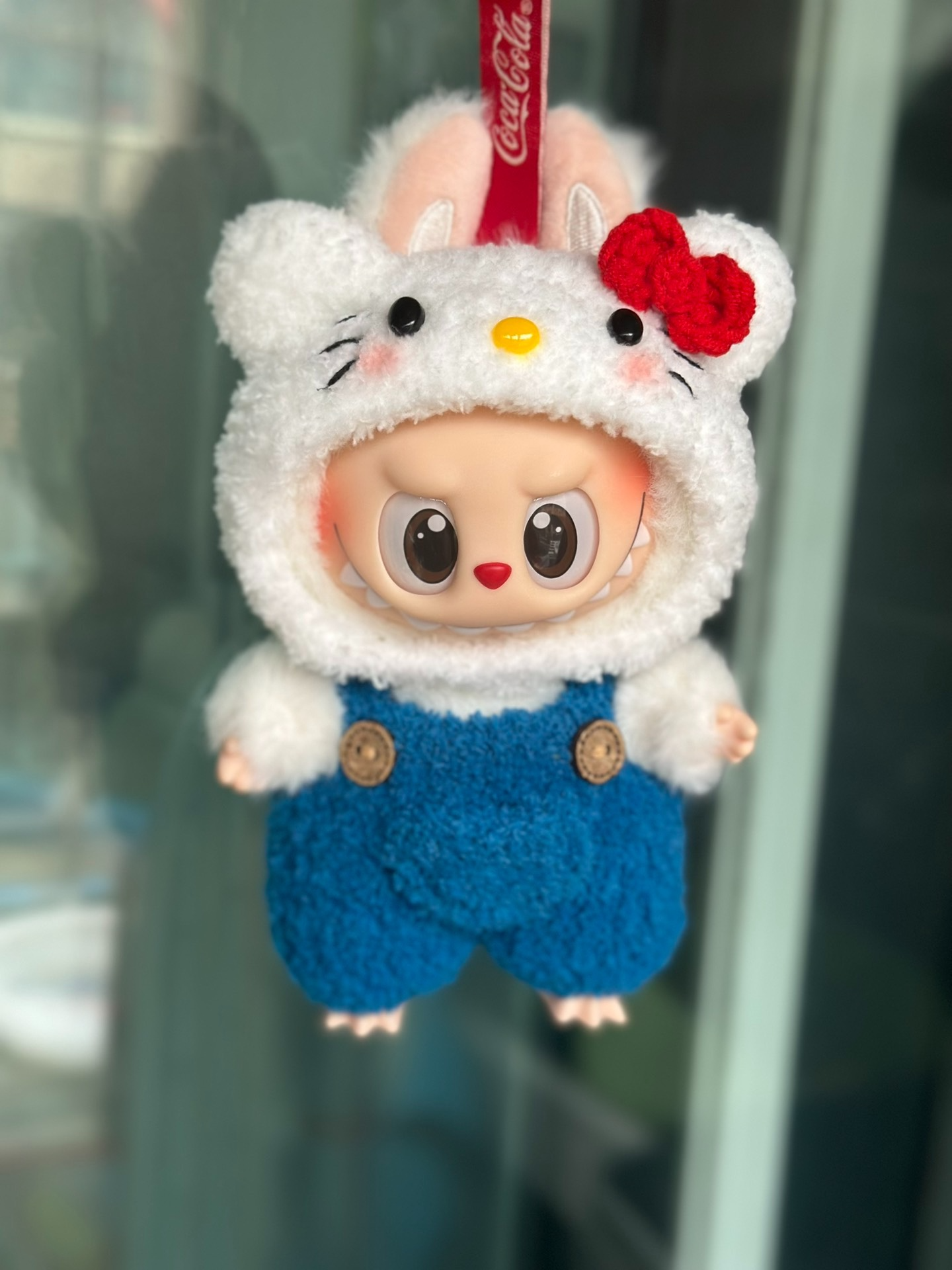 Adorable Labubu x Hello Kitty Plush Outfits – Soft, Vibrant & Collectible! - Image 2