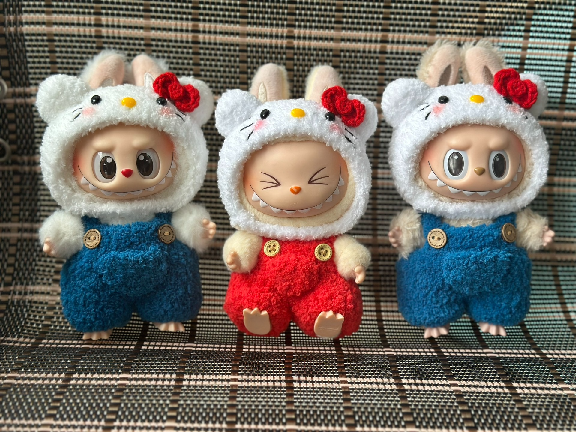 Adorable Labubu x Hello Kitty Plush Outfits – Soft, Vibrant & Collectible! - Image 5