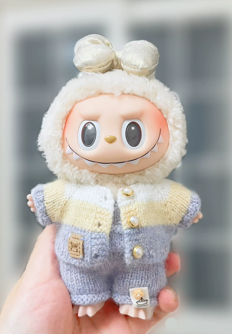 Cozy Knit Labubu Doll Outfits – Stylish, Interchangeable & Soft - Image 8