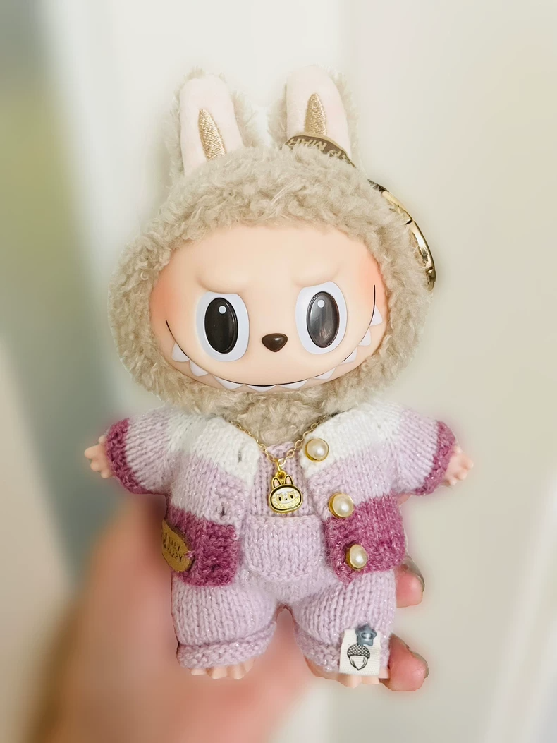 Cozy Knit Labubu Doll Outfits – Stylish, Interchangeable & Soft - Image 9