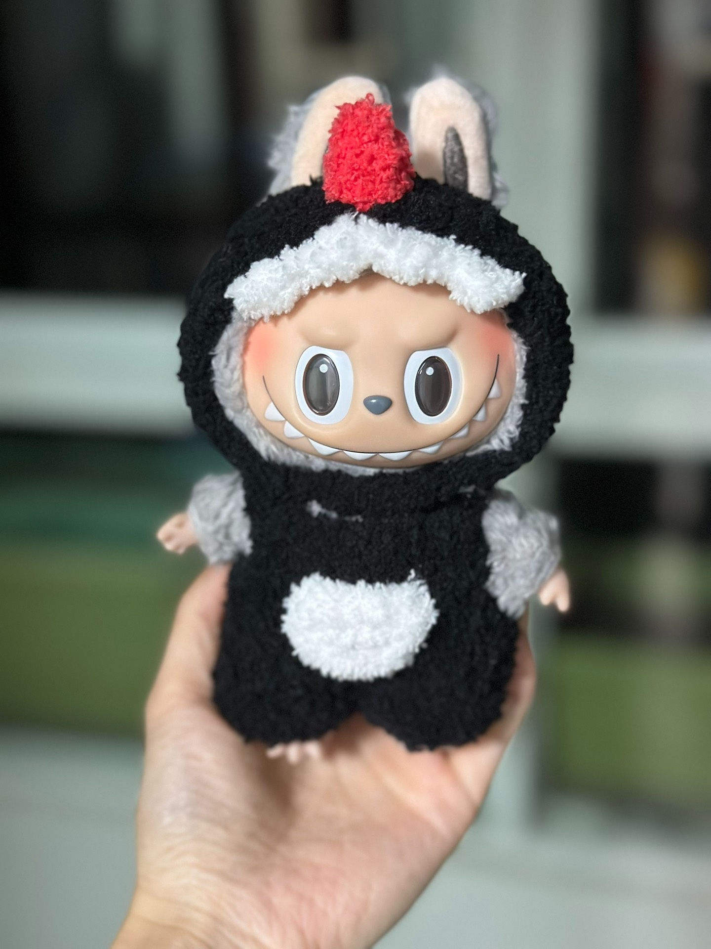 Whimsical Labubu Doll Outfit – Playful Monster Jumpsuit & Hat, Vibrant Colors, Plush & Durable - Image 2