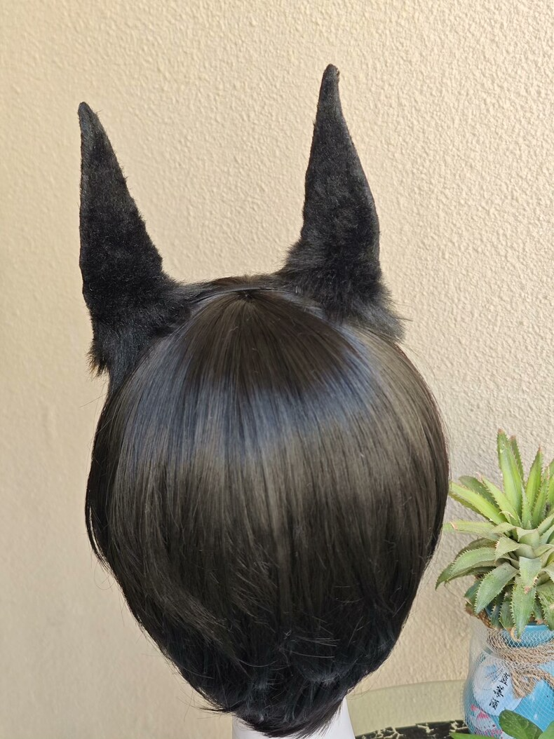 Handmade Doberman Faux Fur Ears – Realistic & Durable - Image 5