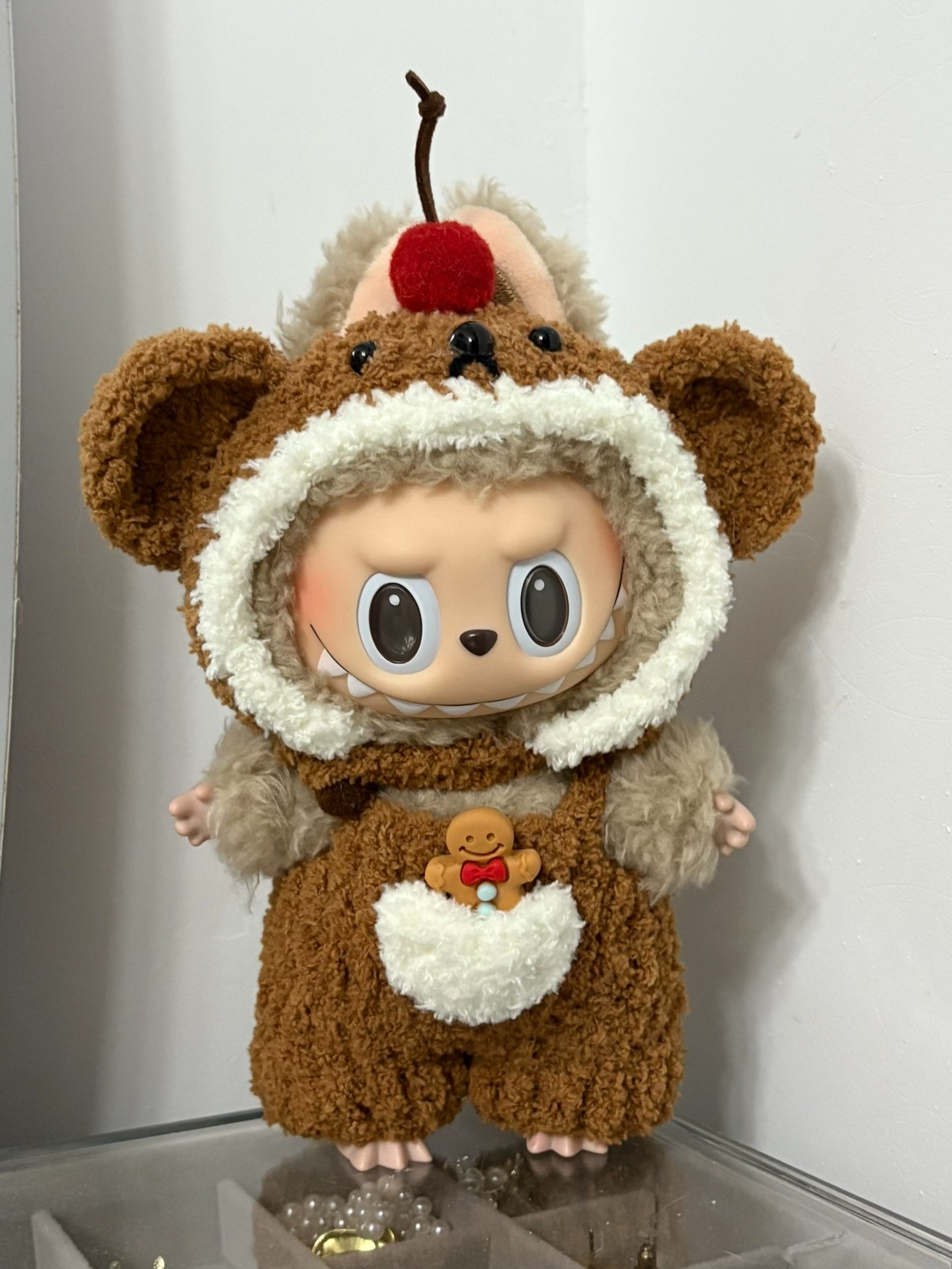 Festive LABUBU Christmas Bear Suit – Plush, Adorable & Holiday-Ready! - Image 1