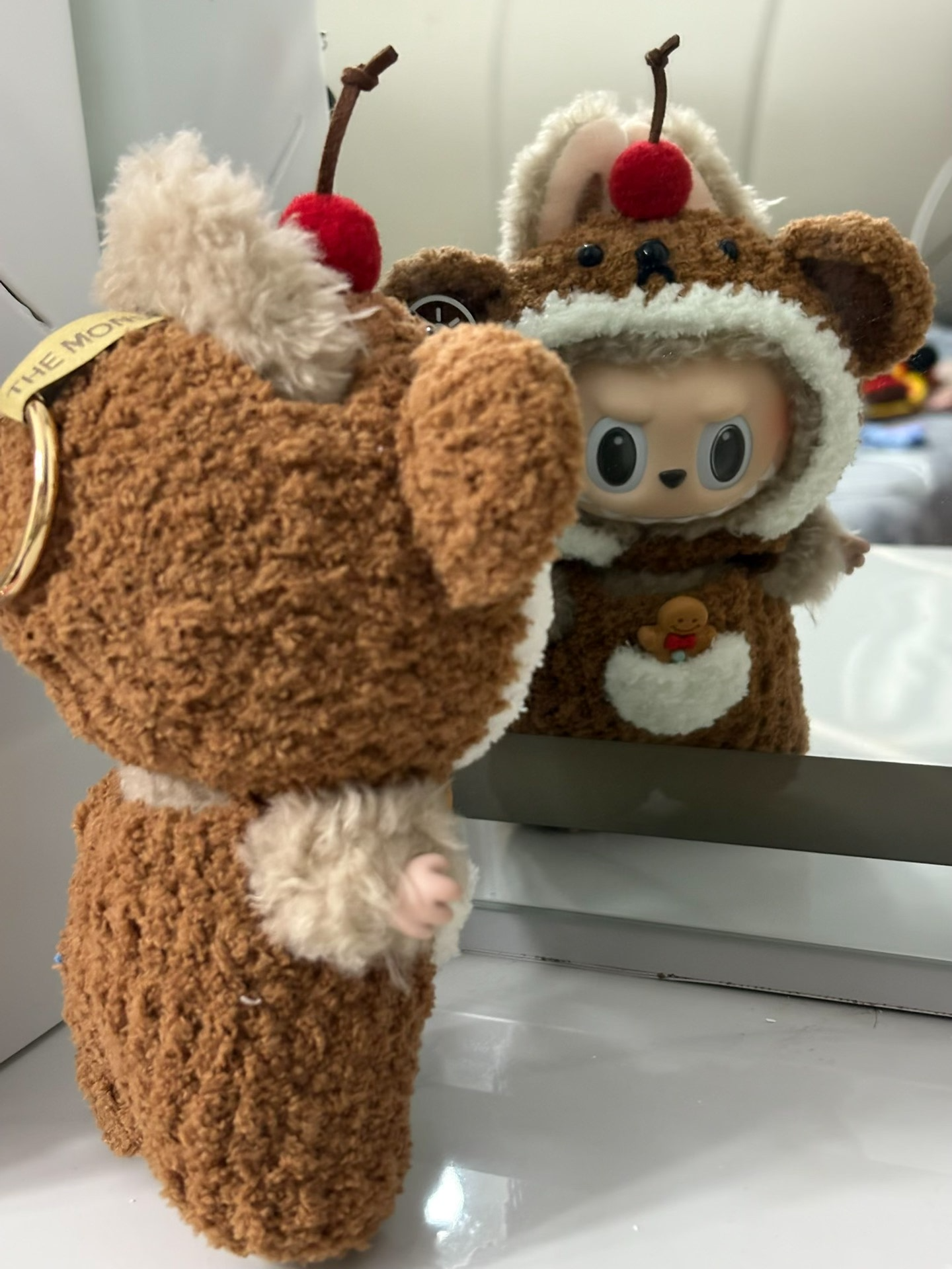 Festive LABUBU Christmas Bear Suit – Plush, Adorable & Holiday-Ready! - Image 4