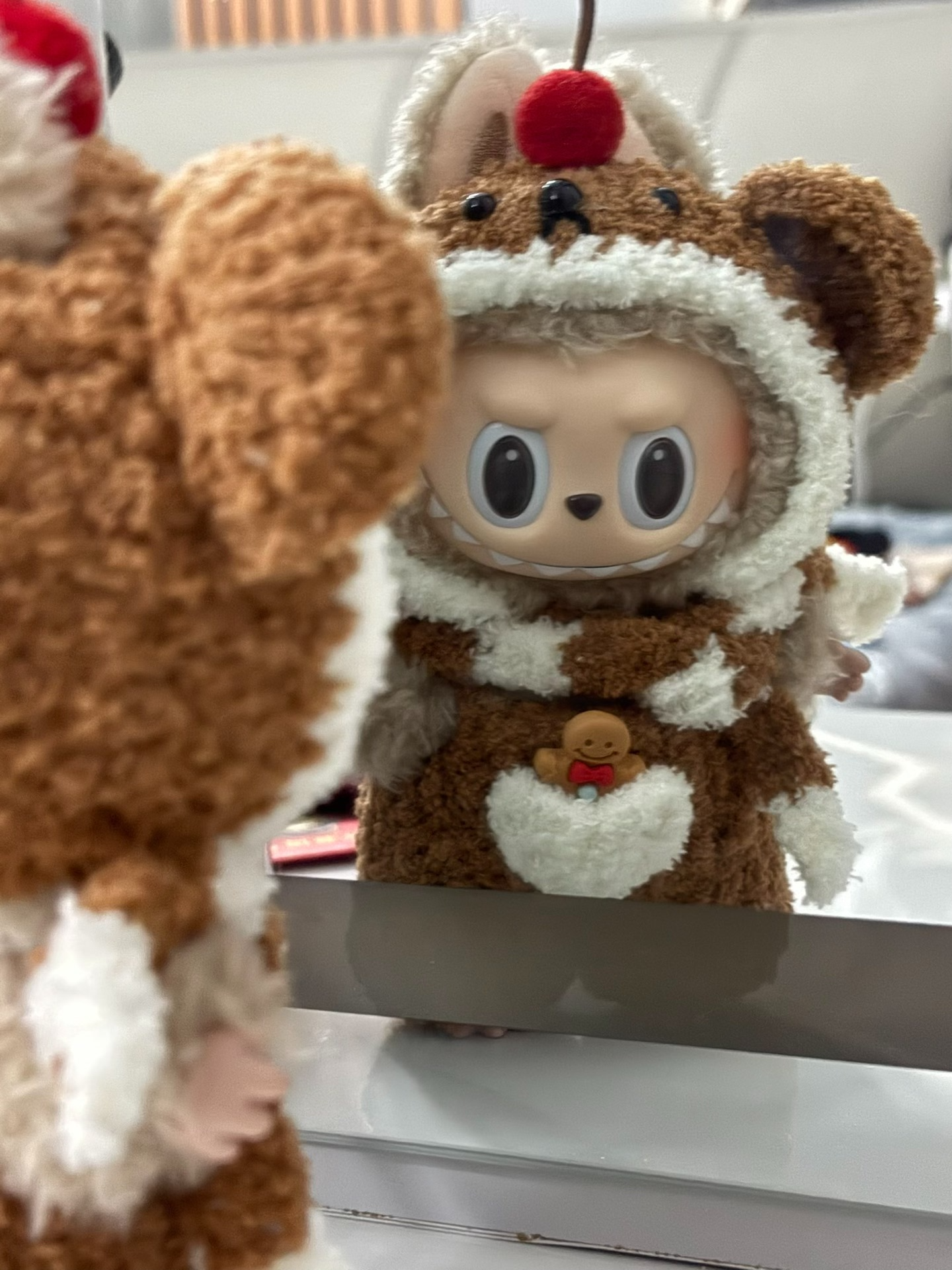 Festive LABUBU Christmas Bear Suit – Plush, Adorable & Holiday-Ready! - Image 5