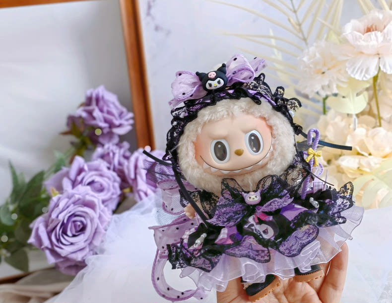Charming Cinnamoroll Lace & Tulle Outfit – Whimsical, Feminine, & Perfect for Cosplay & Collectors - Image 2