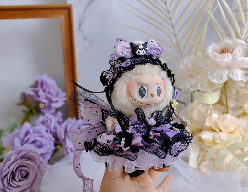 Charming Cinnamoroll Lace & Tulle Outfit – Whimsical, Feminine, & Perfect for Cosplay & Collectors - Image 3