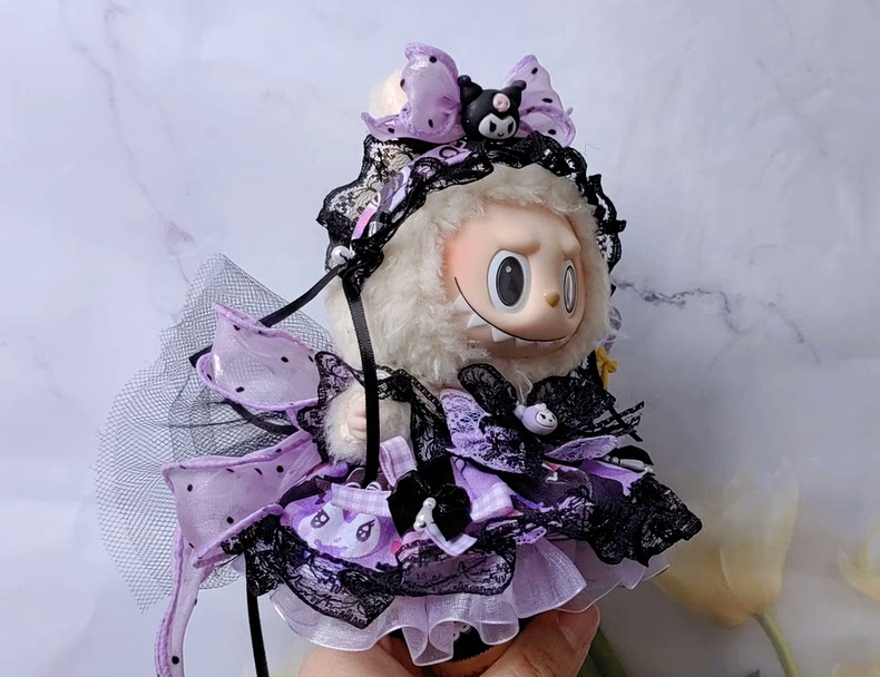 Charming Cinnamoroll Lace & Tulle Outfit – Whimsical, Feminine, & Perfect for Cosplay & Collectors - Image 4