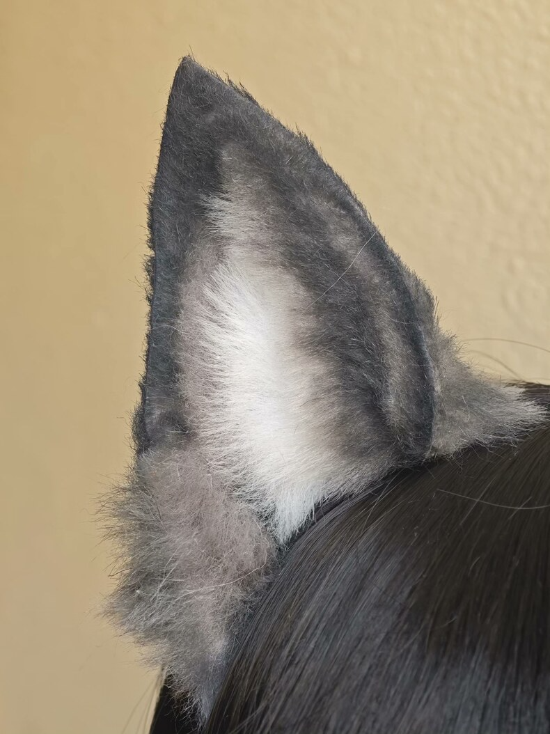 Handmade Texas Silent Dog Ears – Arknights Cosplay - Image 1