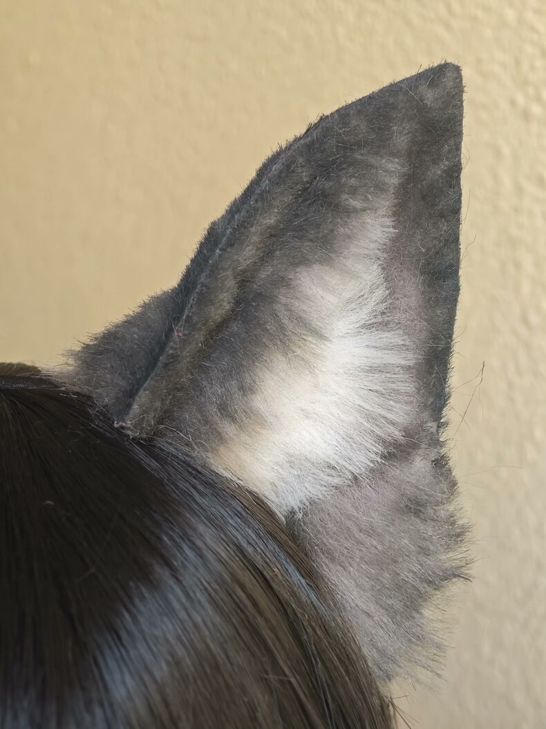 Handmade Texas Silent Dog Ears – Arknights Cosplay - Image 2