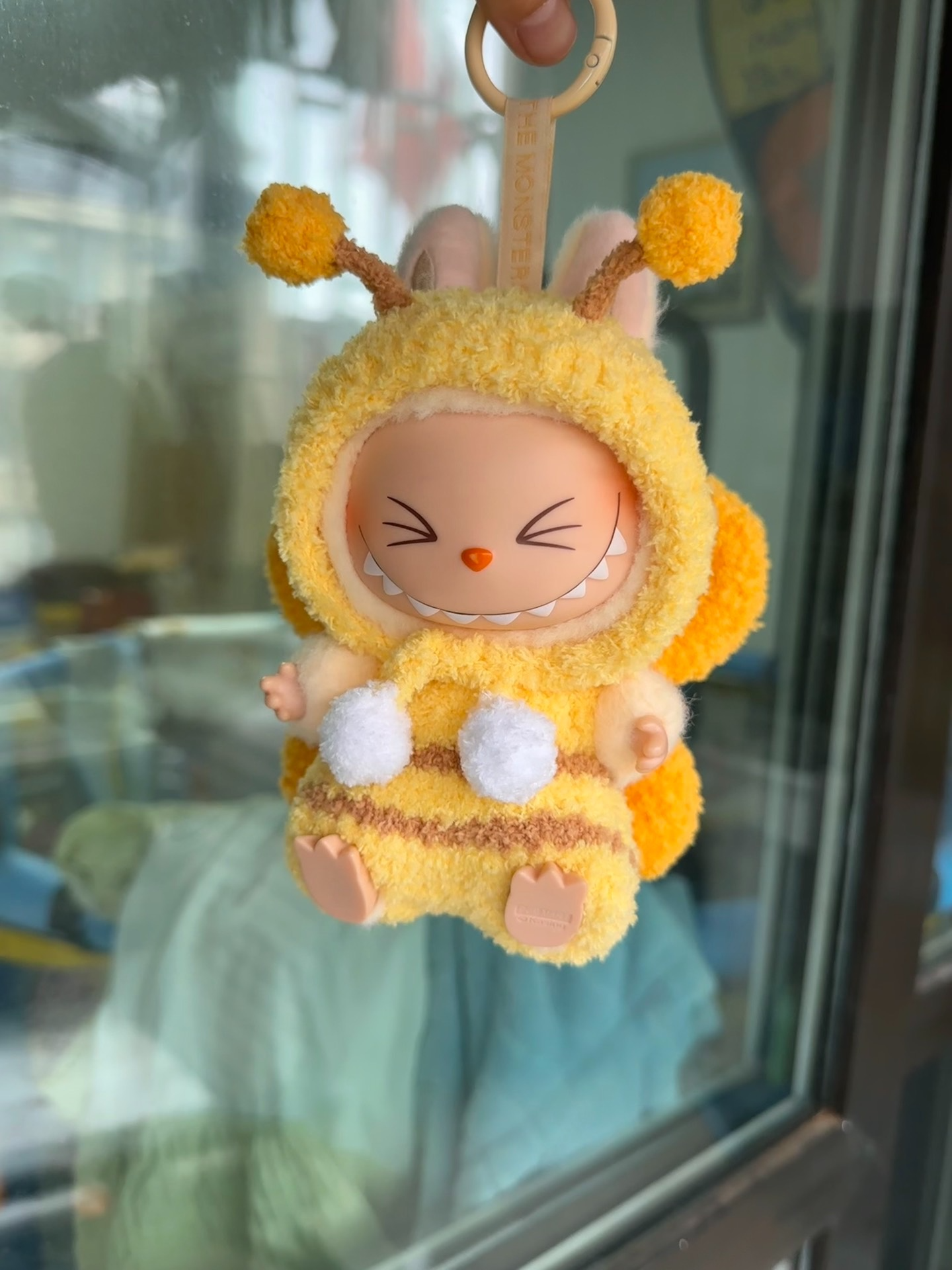 Adorable Labubu Bee Costume – Handmade Plush Outfit with Wings & Antennae for Playful Fun! - Image 2