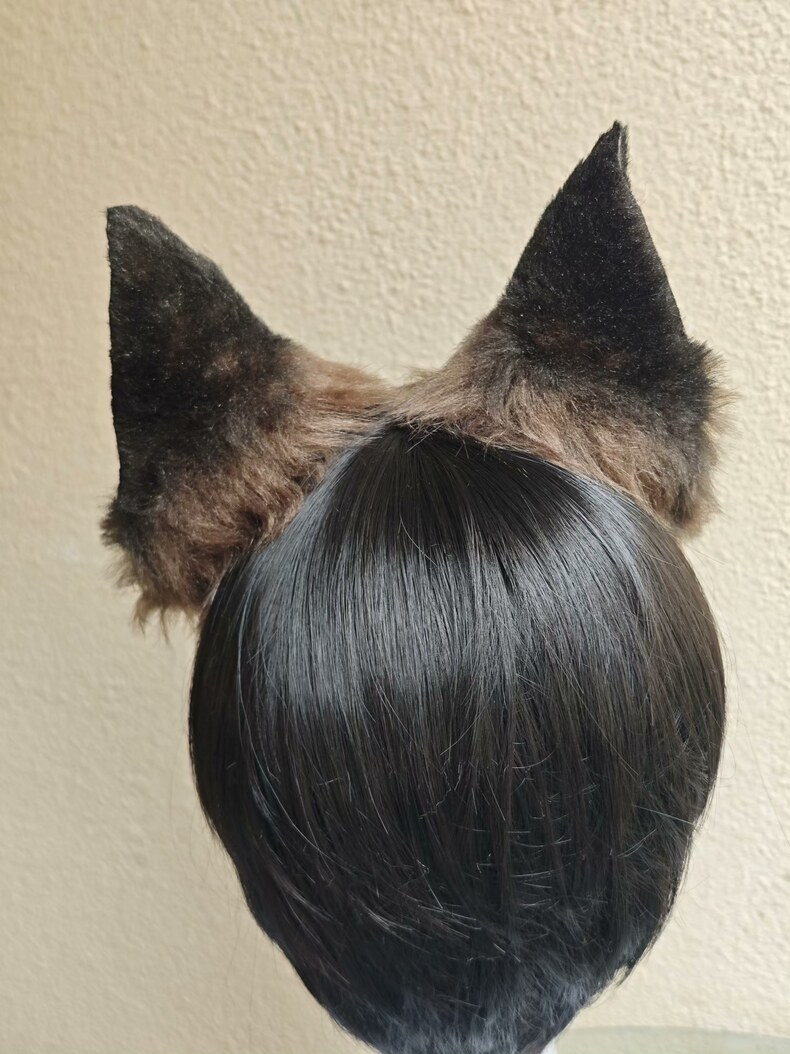 Handmade German Shepherd Ears – Realistic Fur Cosplay - Image 5