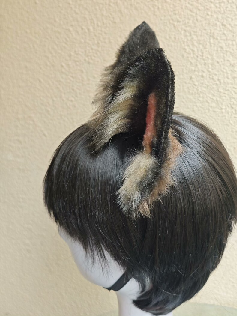 Handmade German Shepherd Ears – Realistic Fur Cosplay - Image 6