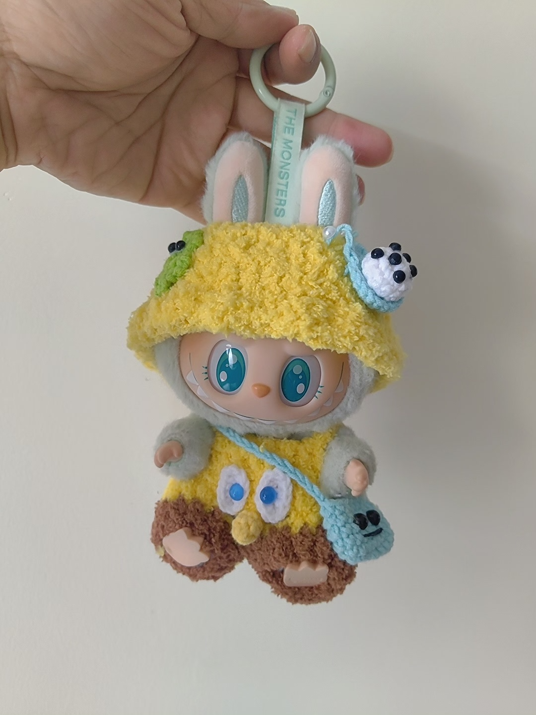 Whimsical Yellow Labubu Plush Outfit – Cozy Hat & Pants for Playful Collectible Fun - Image 8