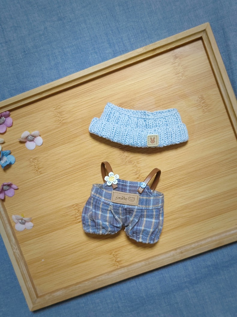 Customizable Labubu Doll Outfits: Sea Salt Coconut Style, Soft Plush & Adjustable Hats for Creative Play - Image 6