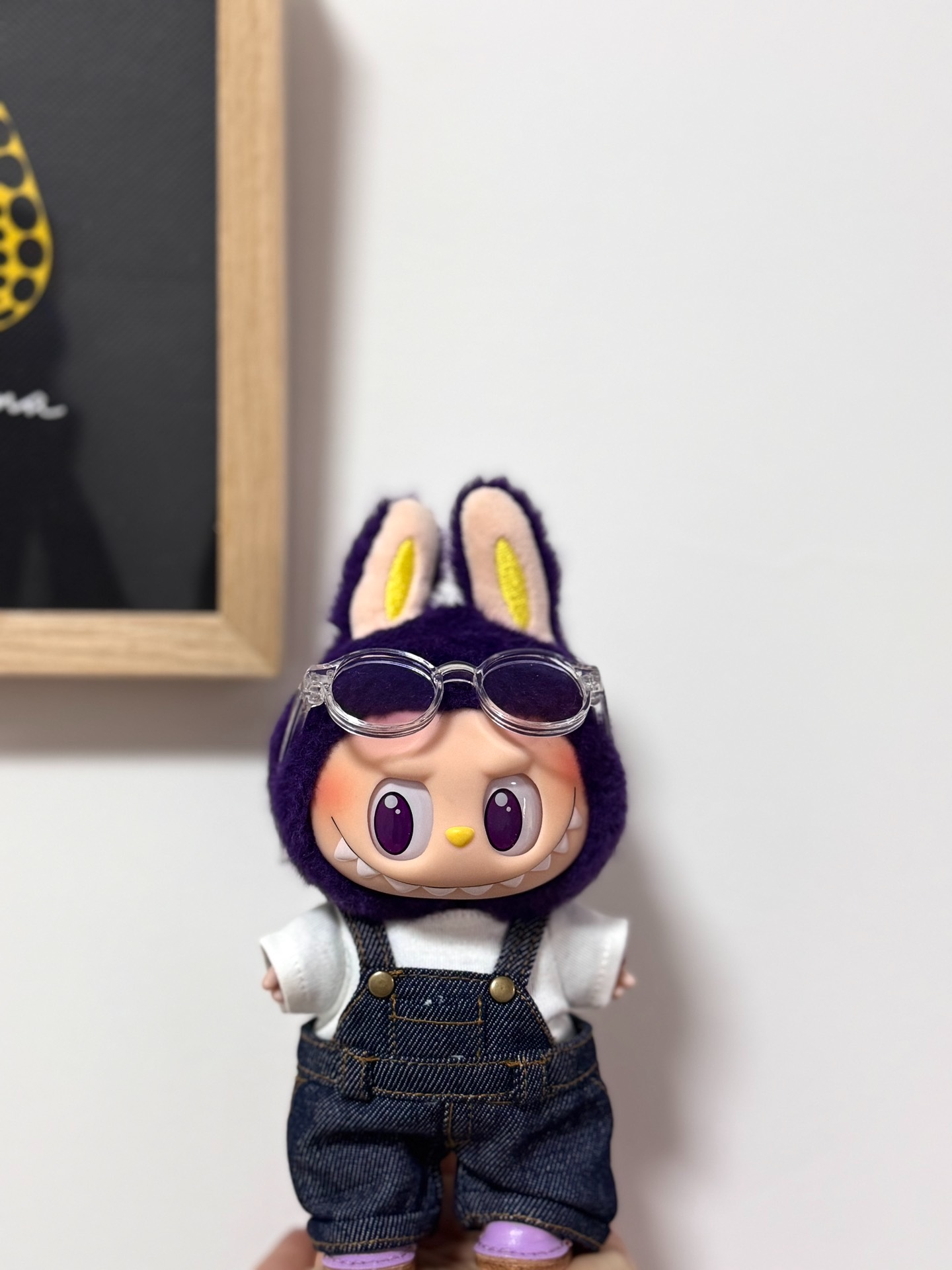 Charming Labubu Doll in Stylish Denim Outfit – Perfect for Collectors & Play! - Image 3