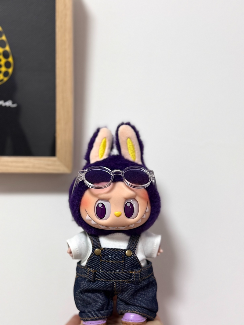 Charming Labubu Doll in Stylish Denim Outfit – Perfect for Collectors & Play! - Image 3