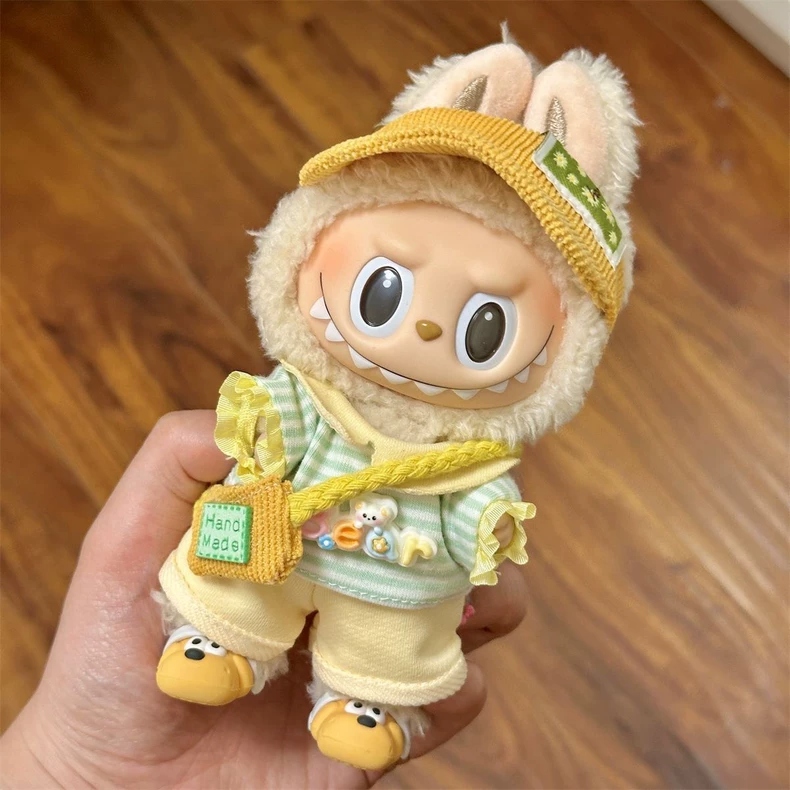 Charming Labubu Doll Outfit: Cozy Hat & Adorable Accessories for 1st & 2nd Gen Figures - Image 1