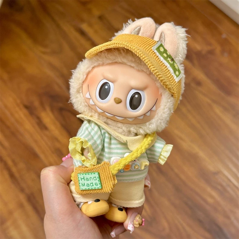 Charming Labubu Doll Outfit: Cozy Hat & Adorable Accessories for 1st & 2nd Gen Figures - Image 2