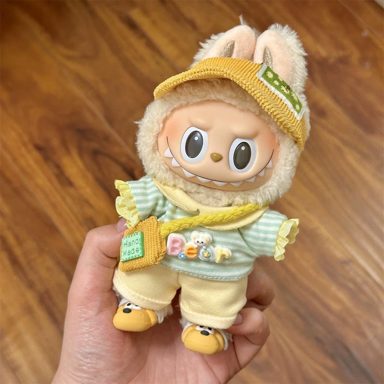 Charming Labubu Doll Outfit: Cozy Hat & Adorable Accessories for 1st & 2nd Gen Figures - Image 3