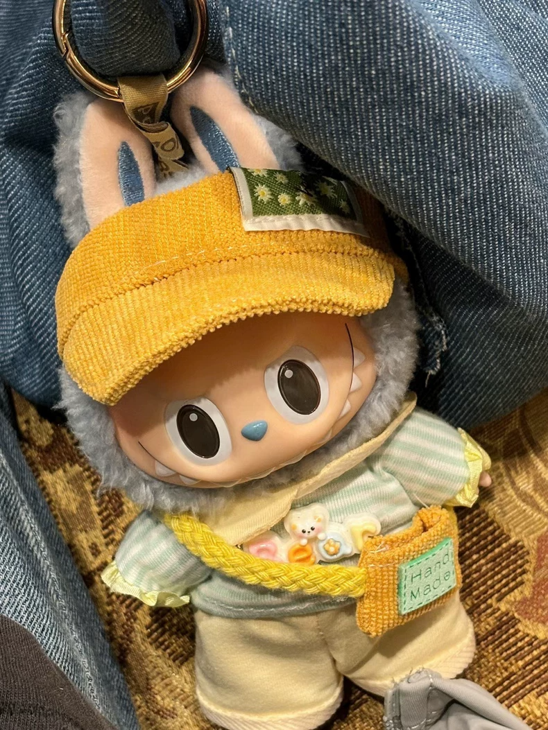 Charming Labubu Doll Outfit: Cozy Hat & Adorable Accessories for 1st & 2nd Gen Figures - Image 5