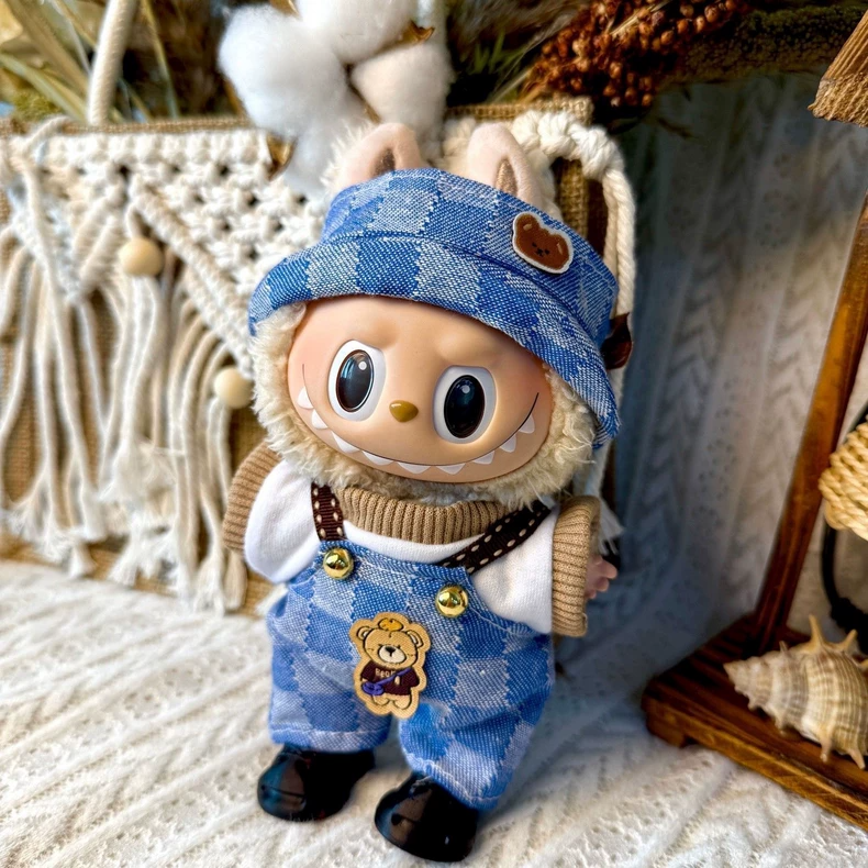 Charming Labubu Doll Outfit – 17cm Garden-Style Blind Box Figure | Whimsical Collectible - Image 3