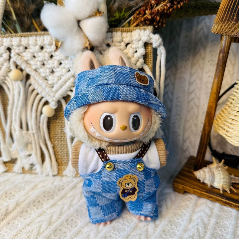 Charming Labubu Doll Outfit – 17cm Garden-Style Blind Box Figure | Whimsical Collectible - Image 4