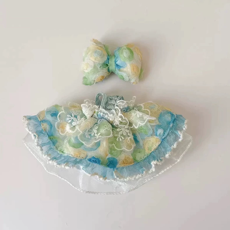 Whimsical Skullpanda Doll Outfit – Pastel Lace Magic for Collectors & Enthusiasts - Image 7