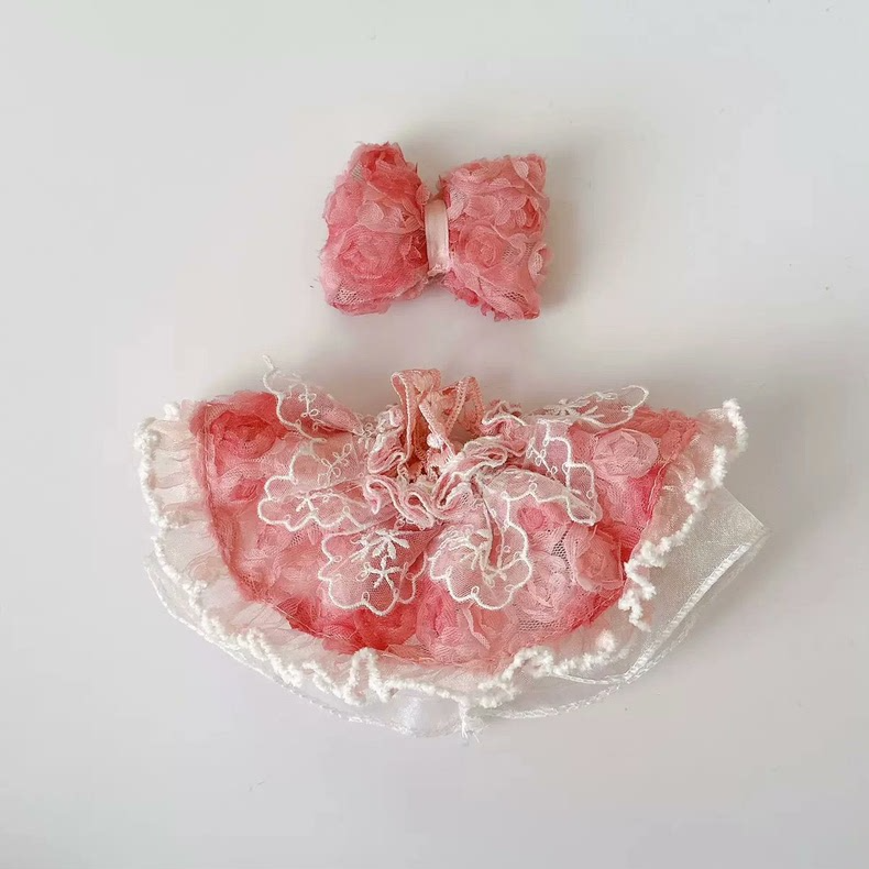 Whimsical Skullpanda Doll Outfit – Pastel Lace Magic for Collectors & Enthusiasts - Image 9
