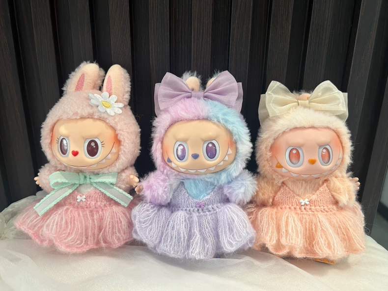 Charming Summer Plush Dolls: Vibrant Dresses, Soft Fabrics & Playful Accessories for Collectors - Image 1