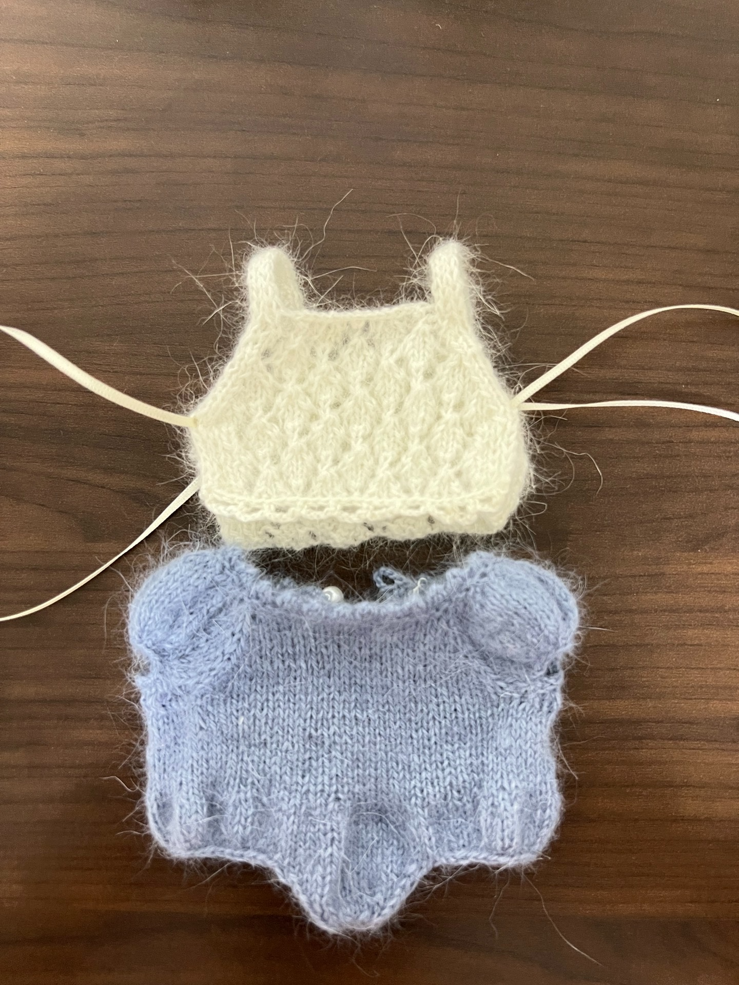 Adorable Labubu Doll Outfit – Plush Bunny Hat & Cozy Sweater Set - Image 5