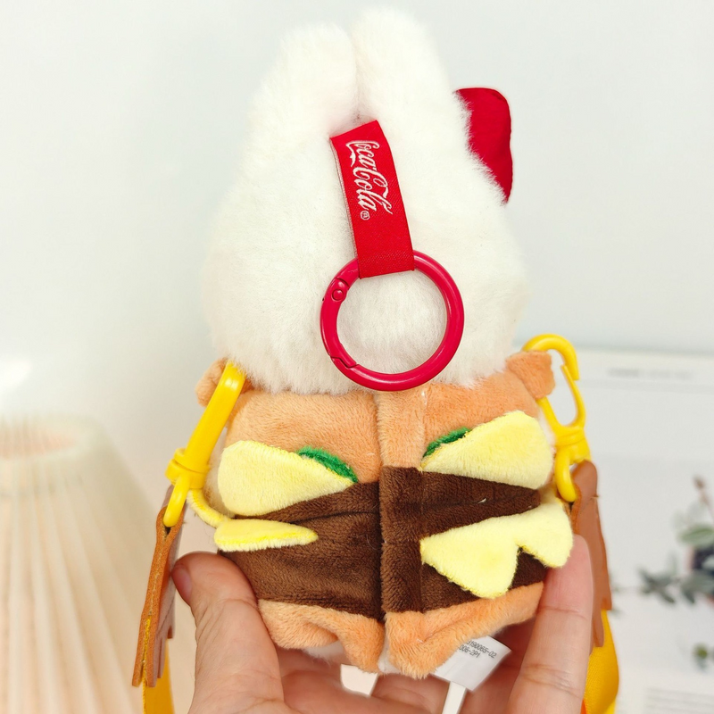 Whimsical Labubu Doll Burger Outfit – Plush, Handcrafted, & Adorable Food-Themed Ensemble - Image 3