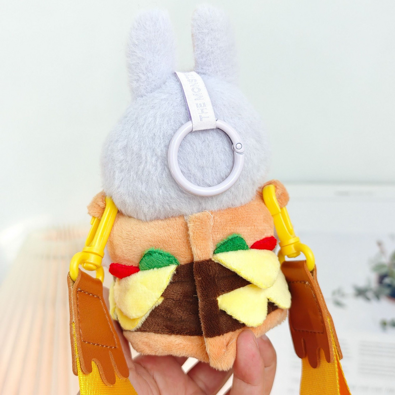 Whimsical Labubu Doll Burger Outfit – Plush, Handcrafted, & Adorable Food-Themed Ensemble - Image 5