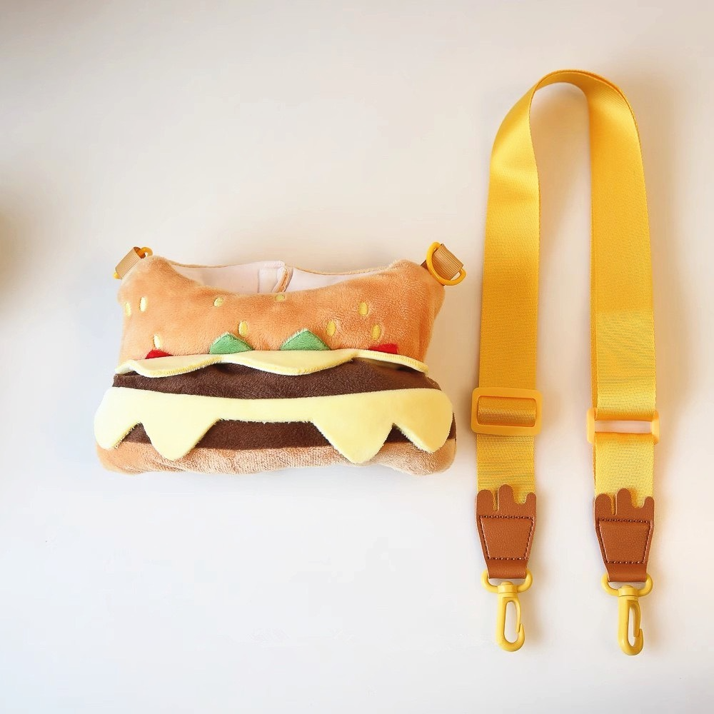 Whimsical Labubu Doll Burger Outfit – Plush, Handcrafted, & Adorable Food-Themed Ensemble - Image 6