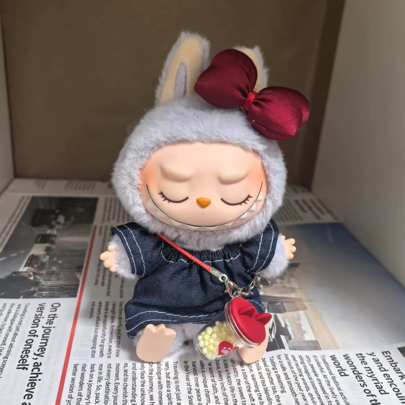 Handmade Labubu Doll Outfits – Plush, Colorful & Unique Accessories - Image 2