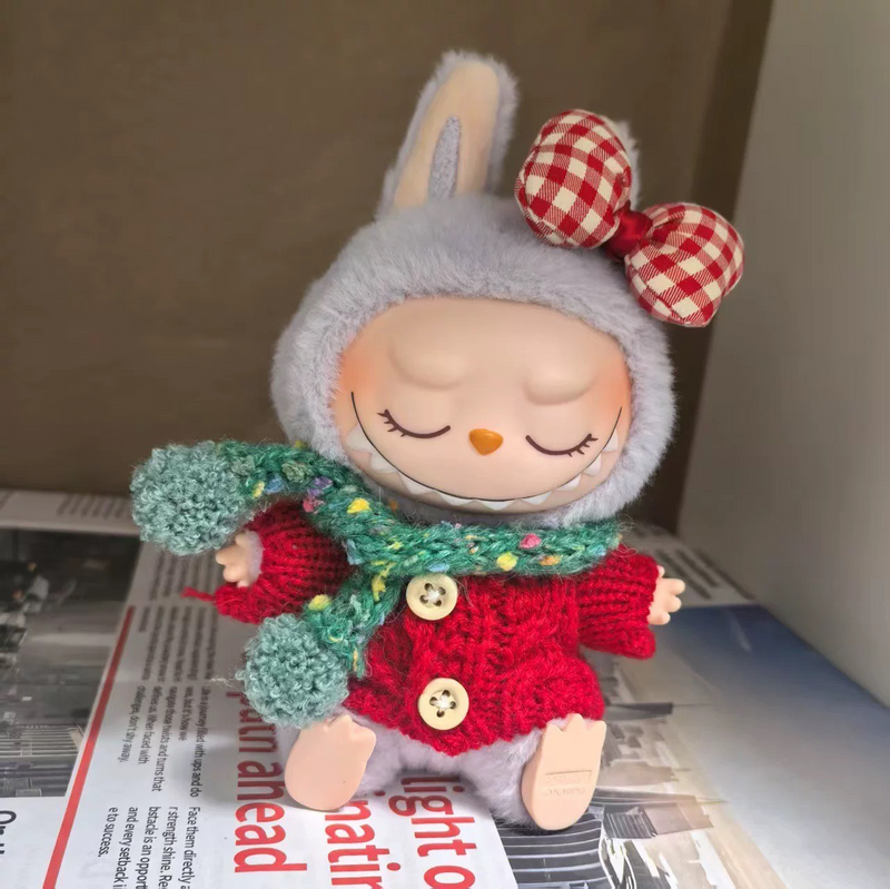 Handmade Labubu Doll Outfits – Plush, Colorful & Unique Accessories - Image 3