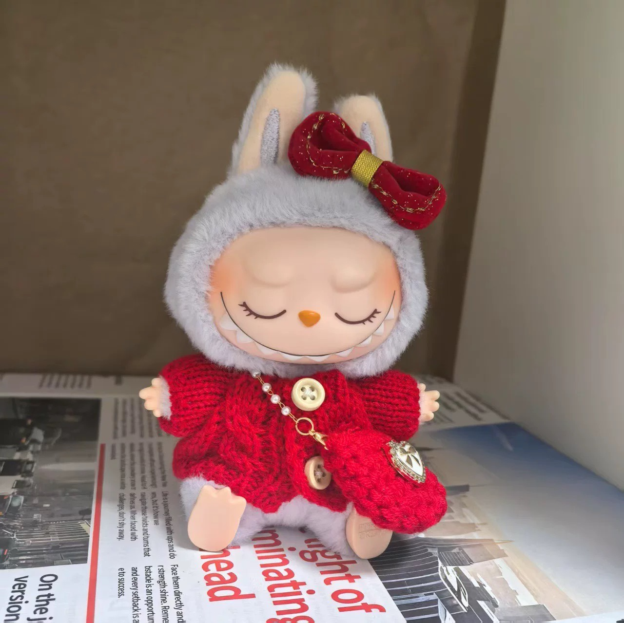 Handmade Labubu Doll Outfits – Plush, Colorful & Unique Accessories - Image 4