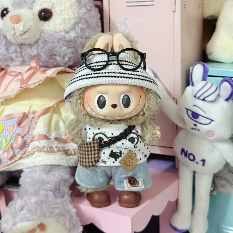 Charming Labubu Doll Outfit: 5-Piece Stylish Ensemble for Collectible Dolls - Image 2