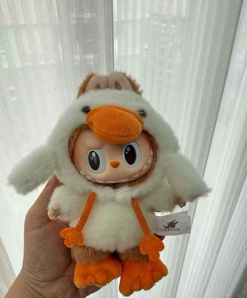 Whimsical Forest Fairy Tale LABUBU Duck Outfit – Plush, Adjustable & Collectible Doll Accessory - Image 3